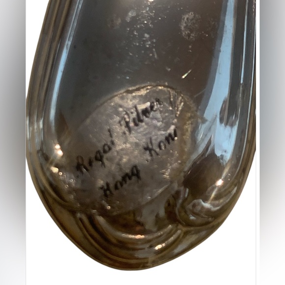 Regal Silver Hong Kong Silver Plated Serving Set Salad 2 Pc Shiny Spoon & Fork - Picture 11 of 14